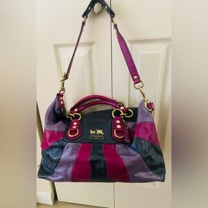 Coach leather satchel/shoulder bag